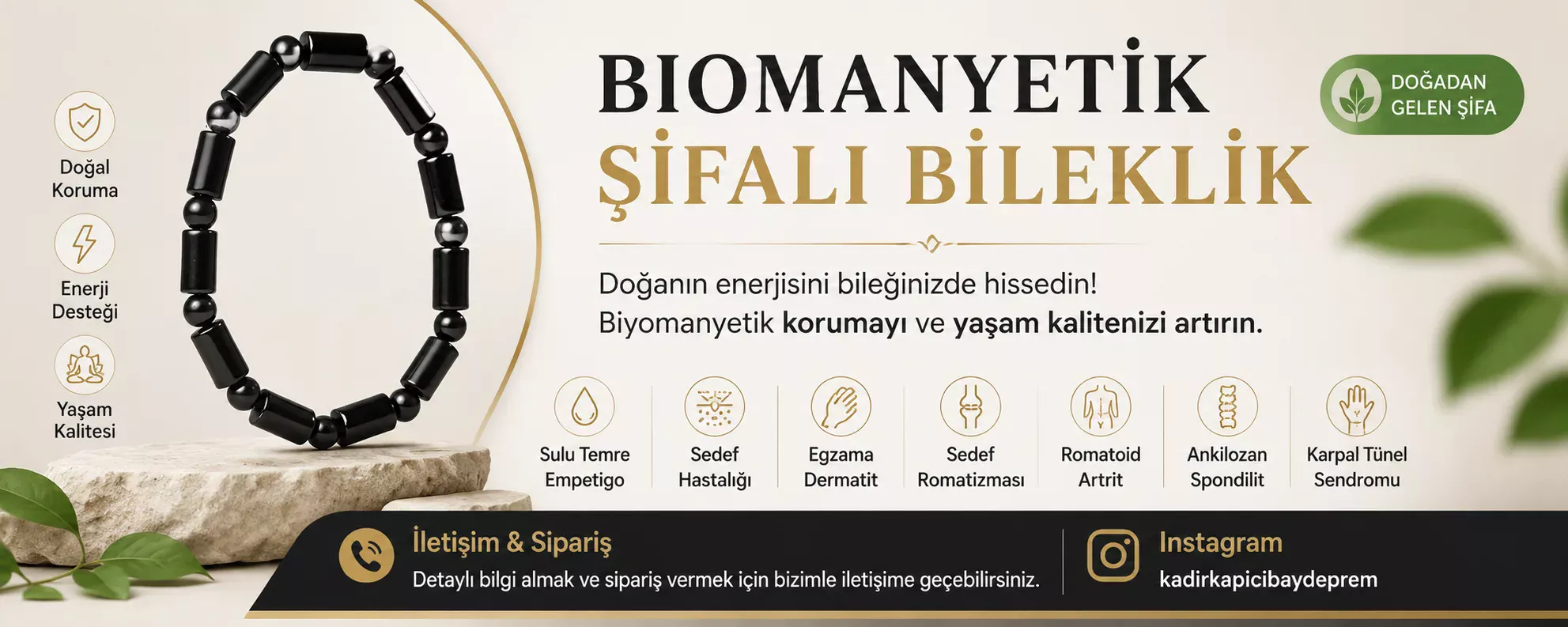 BioManyetik Bileklik